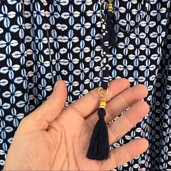 Tommy Bahama Cover Up Dress Sun Dress Blue Adjustable Straps Size Small EUC - Picture 7 of 8